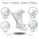 Generic 3_Pair Set Unisex Casual Cotton Printed Low Cut Socks (Multicolor) - Image 2