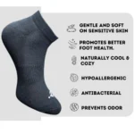 Generic 3_Pair Set Unisex Casual Cotton Printed Low Cut Socks (Multicolor) - Image 3