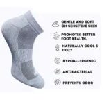 Generic 3_Pair Set Unisex Casual Cotton Printed Low Cut Socks (Multicolor) - Image 3