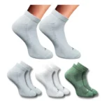 Multicolor Unisex Cotton Printed Low Cut Socks 3 Pair Set