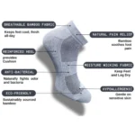 Generic 3_Pair Set Unisex Casual Cotton Printed Low Cut Socks (Multicolor) - Image 4