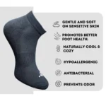 Generic 3_Pair Set Unisex Casual Cotton Printed Low Cut Socks (Multicolor) - Image 3