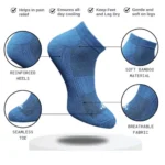 Generic 3_Pair Set Unisex Casual Cotton Printed Low Cut Socks (Multicolor) - Image 2