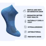 Generic 3_Pair Set Unisex Casual Cotton Printed Low Cut Socks (Multicolor) - Image 3