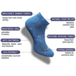 Generic 3_Pair Set Unisex Casual Cotton Printed Low Cut Socks (Multicolor) - Image 3