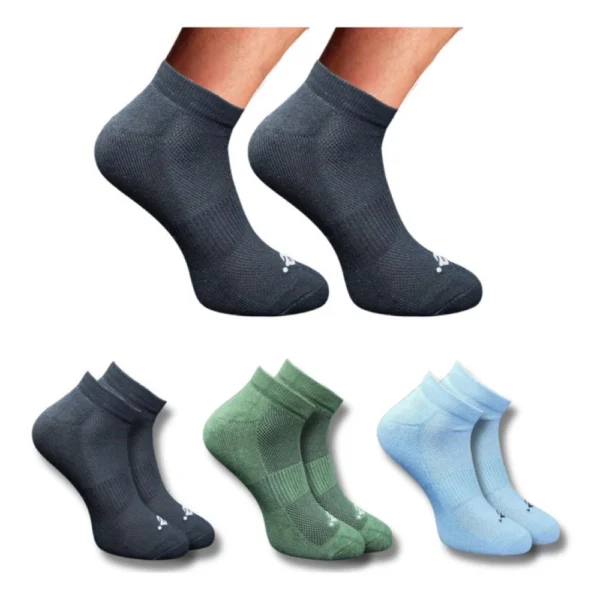 NariHaat Multicolor Unisex Cotton Printed Low Cut Ankle Socks