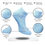 unisex cotton socks - Angle 2