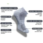 Generic 3_Pair Set Unisex Casual Cotton Printed Low Cut Socks (Multicolor) - Image 4