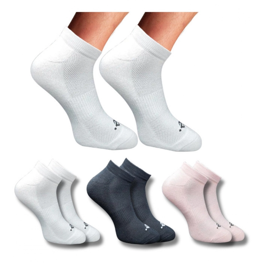 Multicolor Unisex Cotton Printed Low Cut Socks 3 Pair Set