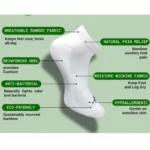 Generic 3_Pair Set Unisex Casual Cotton Printed Low Cut Socks (Multicolor) - Image 4