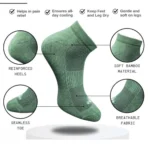 Generic 3_Pair Set Unisex Casual Cotton Printed Low Cut Socks (Multicolor) - Image 2