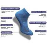 Generic 3_Pair Set Unisex Casual Cotton Printed Low Cut Socks (Multicolor) - Image 4