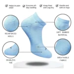 Generic 3_Pair Set Unisex Casual Cotton Printed Low Cut Socks (Multicolor) - Image 2