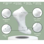 Generic 3_Pair Set Unisex Casual Cotton Printed Low Cut Socks (Multicolor) - Image 2