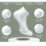 Generic 3_Pair Set Unisex Casual Cotton Printed Low Cut Socks (Multicolor) - Image 2