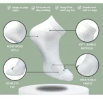 Generic 3_Pair Set Unisex Casual Cotton Printed Low Cut Socks (Multicolor) - Image 2