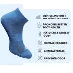 Generic 3_Pair Set Unisex Casual Cotton Printed Low Cut Socks (Multicolor) - Image 3