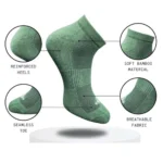 Generic 3_Pair Set Unisex Casual Cotton Printed Low Cut Socks (Multicolor) - Image 2