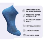 Generic 3_Pair Set Unisex Casual Cotton Printed Low Cut Socks (Multicolor) - Image 3