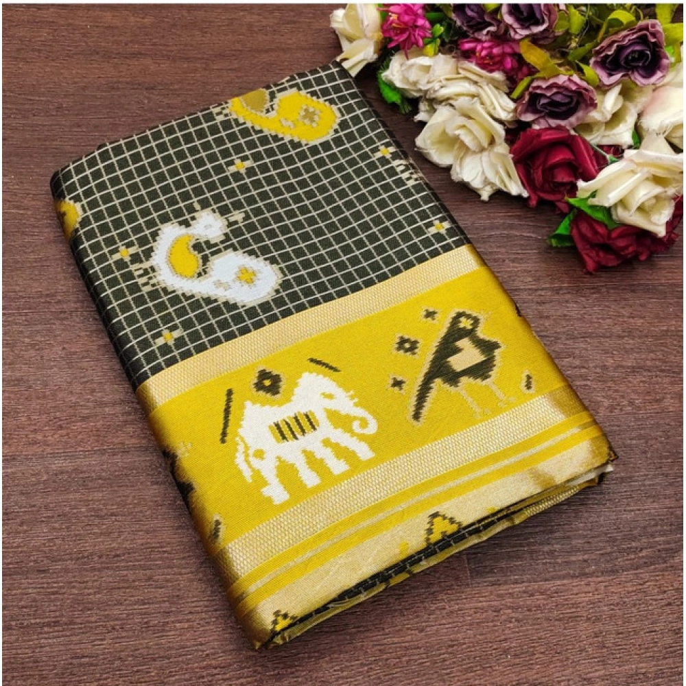 PID-63176-Generic-Women-s-Soft-Lichi-Silk-Jacquard-Work-Saree-With-Unstitched-Blouse-5-5-Mtr-Black-1-1000x1000-1.webp Generic Women's Soft Litchi Silk Jacquard Work Saree With Unstitched Blouse 5.5Mtr (Black) - Image 1