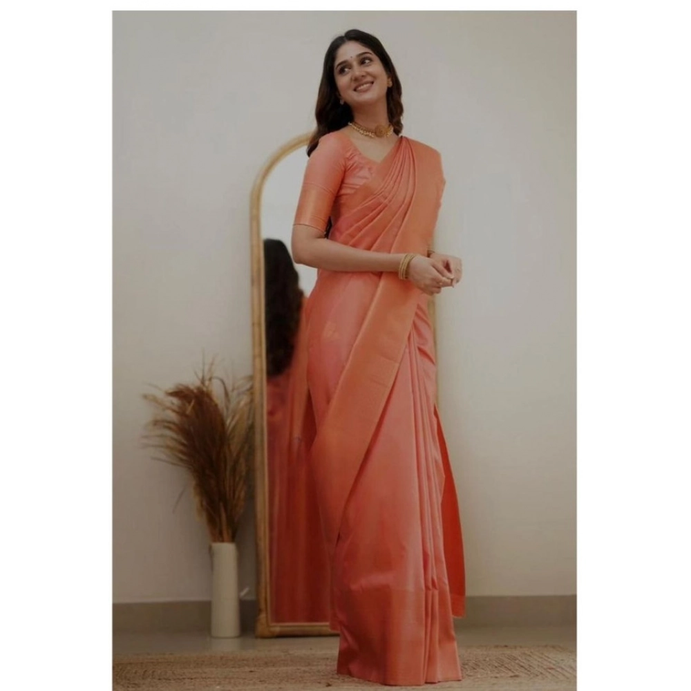 PID-63184-Generic-Women-s-Soft-Lichi-Silk-Jacquard-Work-Saree-With-Unstitched-Blouse-5-5-Mtr-Dark-Pi-1000x1000-1.webp Generic Women's Soft Litchi Silk Jacquard Work Saree With Unstitched Blouse 5.5Mtr (Dark Pink) - Image 1