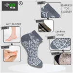 Generic 3_Pair Set Unisex Casual Cotton Printed Low Cut Socks (Multicolor) - Image 2