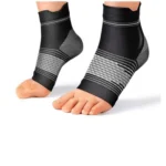 Black Unisex Cotton Printed Ankle Socks 3 Pair Set