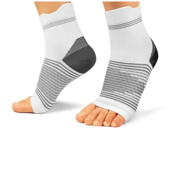 White Multicolor Unisex Cotton Ankle Socks 3 Pair Pack