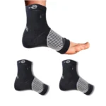 Black Multicolor Unisex Cotton Ankle Socks 3 Pair Pack