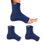 Multicolor Unisex Cotton Ankle Socks 3 Pair Set