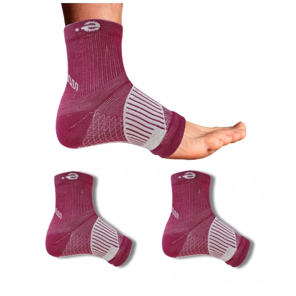 Multicolor Unisex Cotton Printed Ankle Length Socks 3-Pair Set