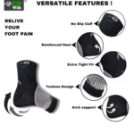 Generic 3_Pair Set Unisex Casual Cotton Printed Ankle Length Support Socks (Multicolor) - Image 2