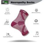 Generic 3_Pair Set Unisex Casual Cotton Printed Ankle Length Support Socks (Multicolor) - Image 4