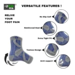 Generic 3_Pair Set Unisex Casual Cotton Printed Ankle Length Support Socks (Multicolor) - Image 2