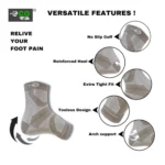 Generic 3_Pair Set Unisex Casual Cotton Printed Ankle Length Support Socks (Multicolor) - Image 2