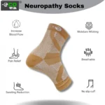 Generic 3_Pair Set Unisex Casual Cotton Printed Ankle Length Support Socks (Multicolor) - Image 4