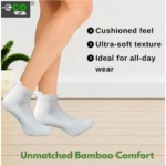 Unisex Cotton Ankle Socks - Angle 2