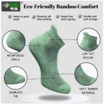 Generic 4_Pair Set Unisex Casual Cotton Printed Ankle Length Socks (Multicolor) - Image 2