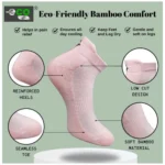 Generic 4_Pair Set Unisex Casual Cotton Printed Ankle Length Socks (Multicolor) - Image 3