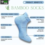 Generic 4_Pair Set Unisex Casual Cotton Printed Ankle Length Socks (Multicolor) - Image 5