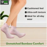 Generic 4_Pair Set Unisex Casual Cotton Printed Ankle Length Socks (Multicolor) - Image 2