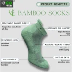 Generic 4_Pair Set Unisex Casual Cotton Printed Ankle Length Socks (Multicolor) - Image 5