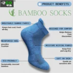 Generic 4_Pair Set Unisex Casual Cotton Printed Ankle Length Socks (Multicolor) - Image 5