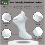 Generic 4_Pair Set Unisex Casual Cotton Printed Ankle Length Socks (Multicolor) - Image 3