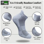 Generic 4_Pair Set Unisex Casual Cotton Printed Ankle Length Socks (Multicolor) - Image 2