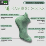 Generic 4_Pair Set Unisex Casual Cotton Printed Ankle Length Socks (Multicolor) - Image 5