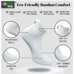 Generic 4_Pair Set Unisex Casual Cotton Printed Ankle Length Socks (Multicolor) - Image 3