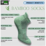 Generic 4_Pair Set Unisex Casual Cotton Printed Ankle Length Socks (Multicolor) - Image 5