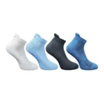 Multicolor Unisex Cotton Printed Ankle Length Socks 4 Pair Set