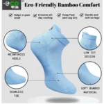 Generic 4_Pair Set Unisex Casual Cotton Printed Ankle Length Socks (Multicolor) - Image 3